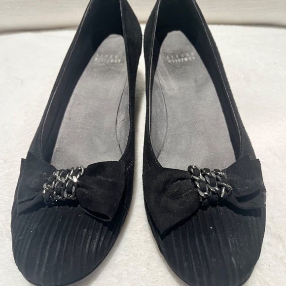 Stuart Weitzman Suede Wedge Heel Pumps - Picture 3 of 5